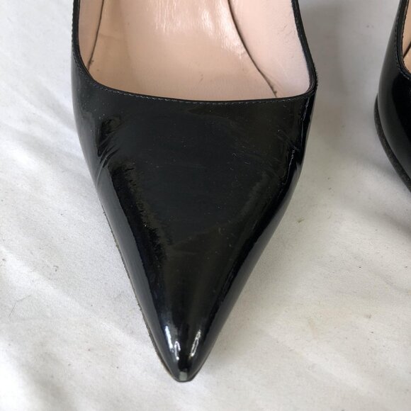 Kate Spade Shoes Womens Size 10 Patent Leather Stiletto Pumps Made in Italy - Picture 8 of 16